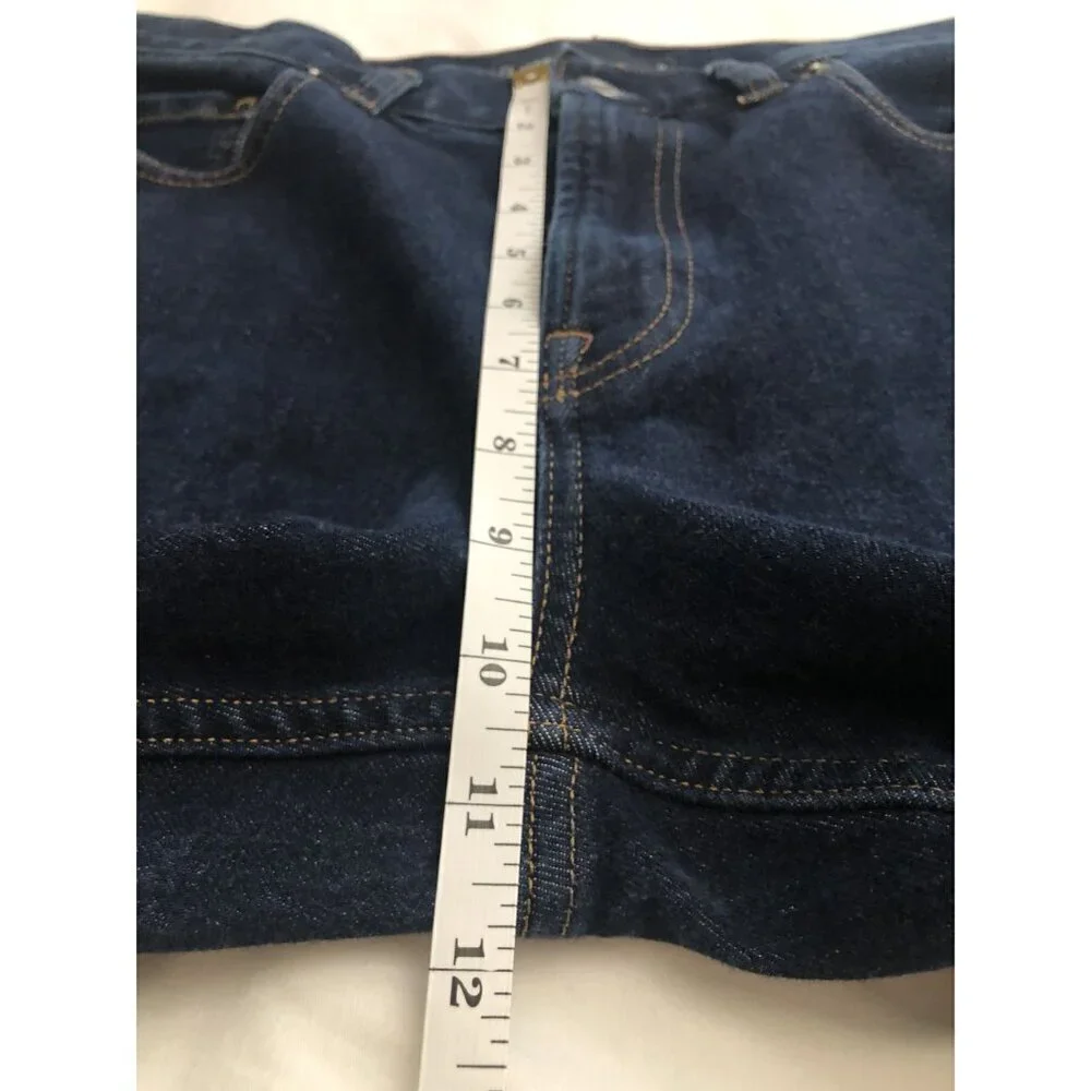 Everlane Mens Uniform The Slim Jean Size 33 Dark Wash Denim Organic Cotton